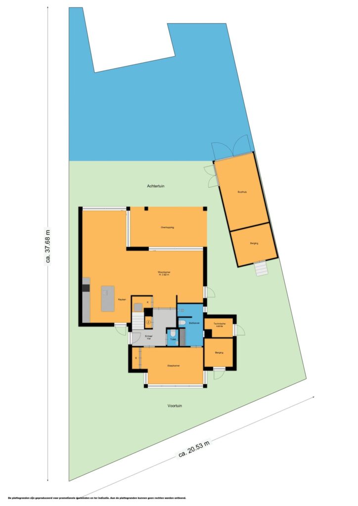 Plattegrond 4, Oud-Loosdrechtsedijk 205a
