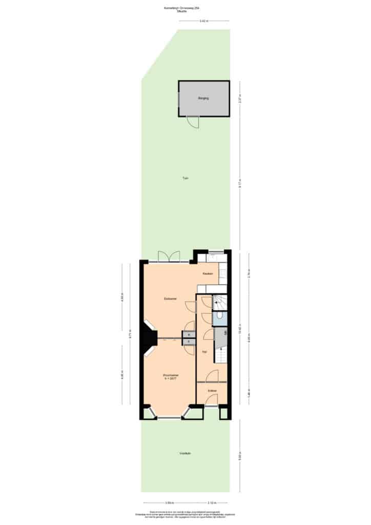 Plattegrond, Kamerlingh Onnesweg 254