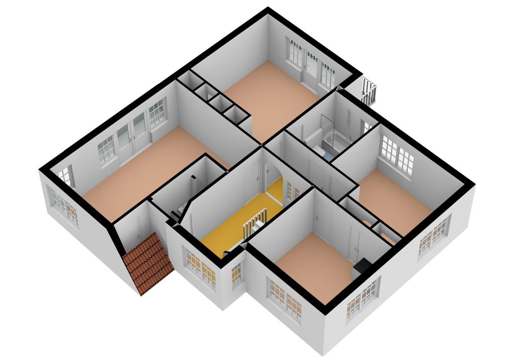 Plattegrond 3, Tesselschadelaan 19
