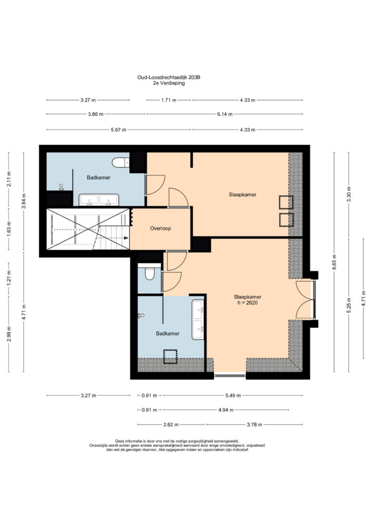 Plattegrond 2, Oud-Loosdrechtsedijk 203B