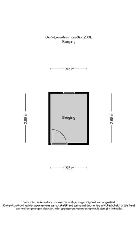 Plattegrond 6, Oud-Loosdrechtsedijk 203B