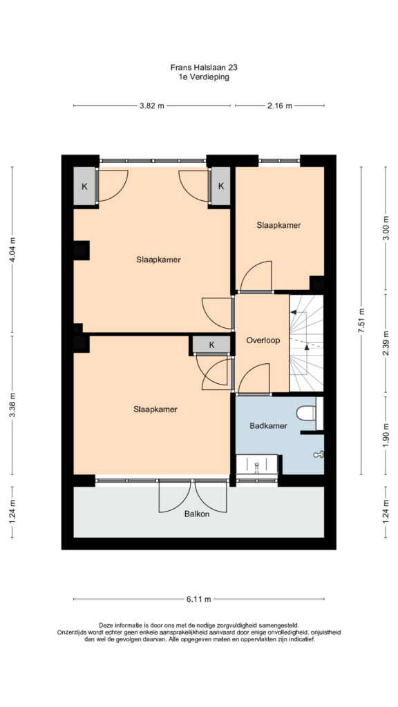 Plattegrond 8, Frans Halslaan 23