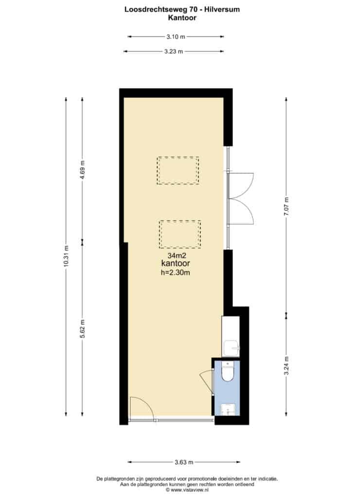 Plattegrond 12, Loosdrechtseweg 70