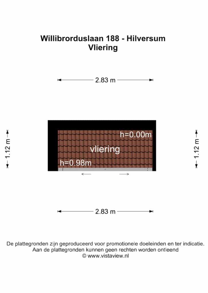 Plattegrond 7, Willibrorduslaan 188