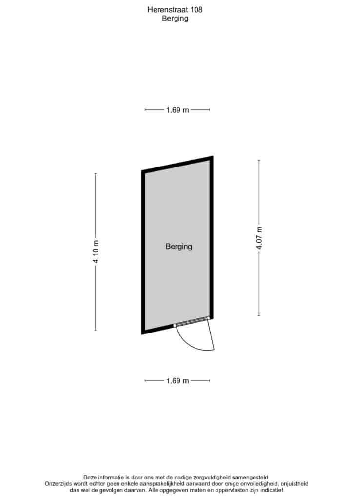 Plattegrond 3, Herenstraat 108
