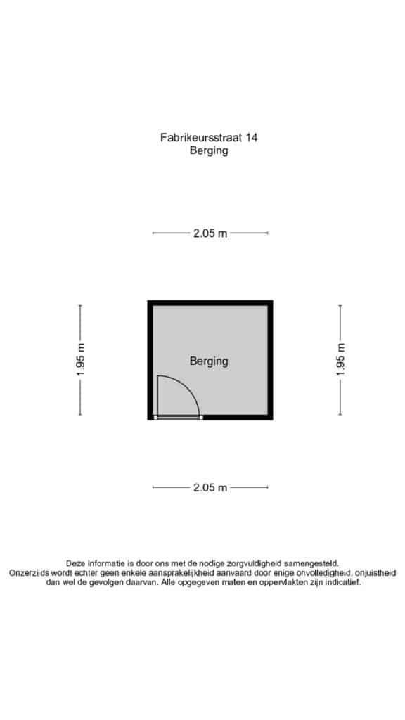 Plattegrond 7, Fabrikeursstraat 14