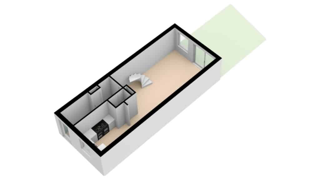 Plattegrond 2, Fabrikeursstraat 14
