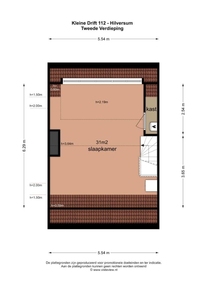 Plattegrond 5, Kleine Drift 112