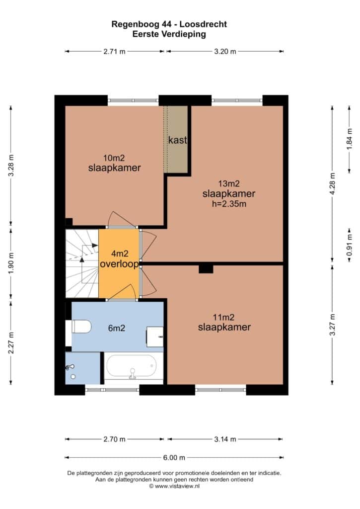 Plattegrond 5, Regenboog 44