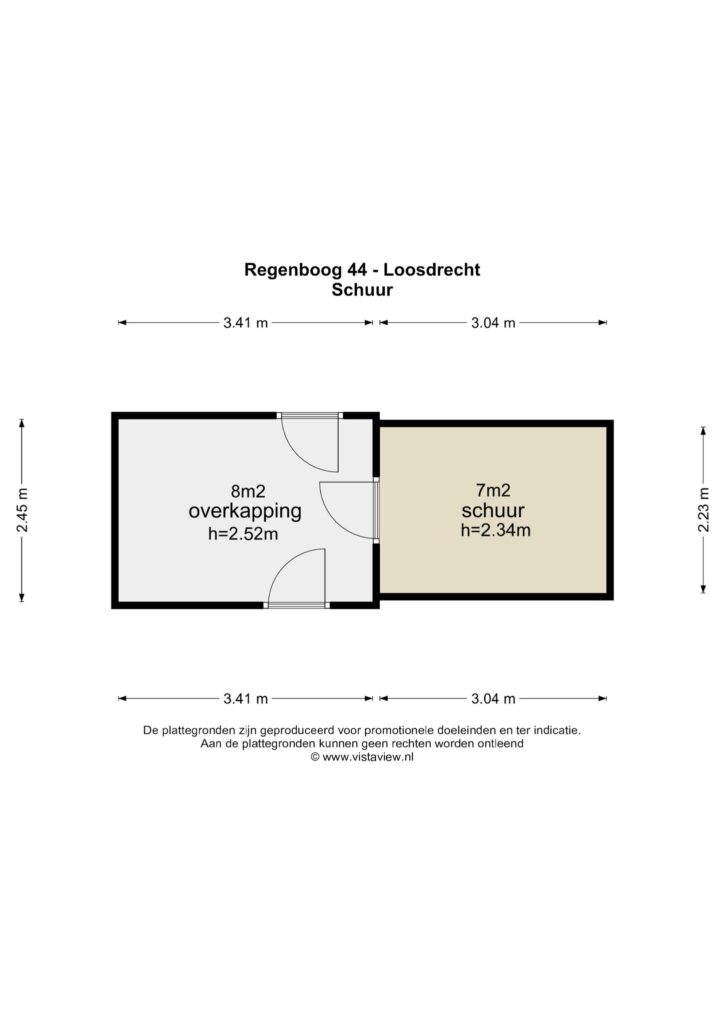 Plattegrond 8, Regenboog 44