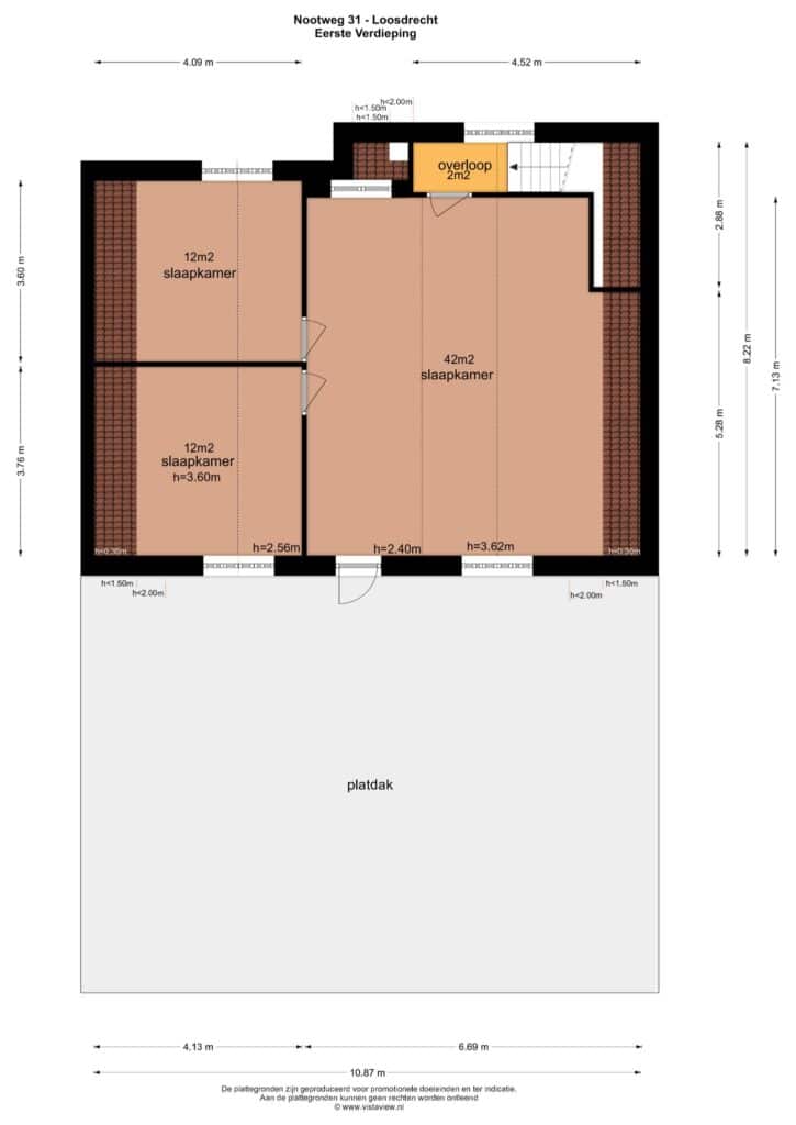 Plattegrond 2, Nootweg 31