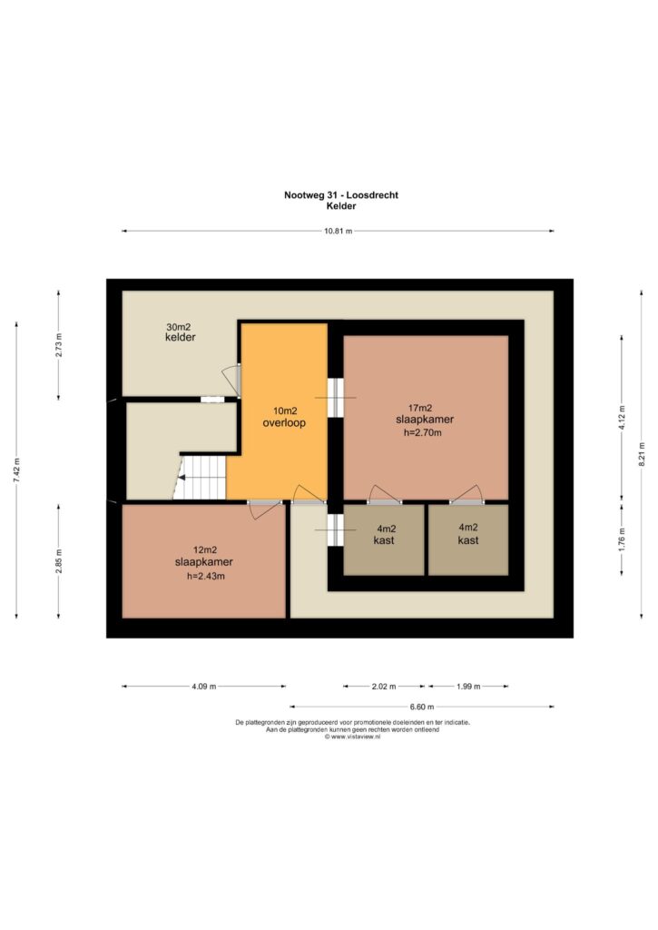 Plattegrond 3, Nootweg 31