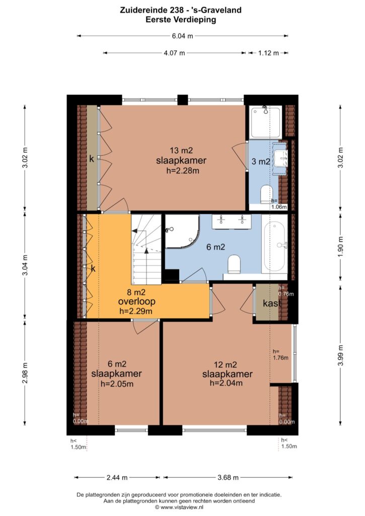 Plattegrond 4, Zuidereinde 238