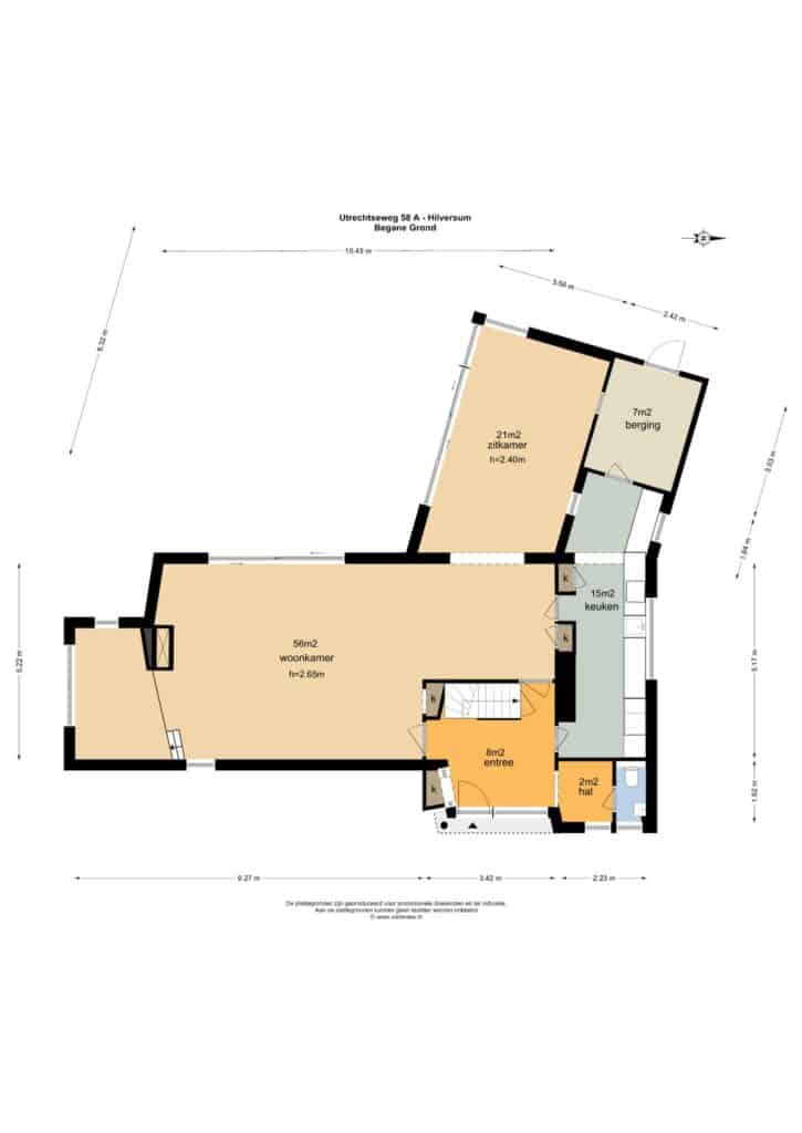Plattegrond 5, Utrechtseweg 58A