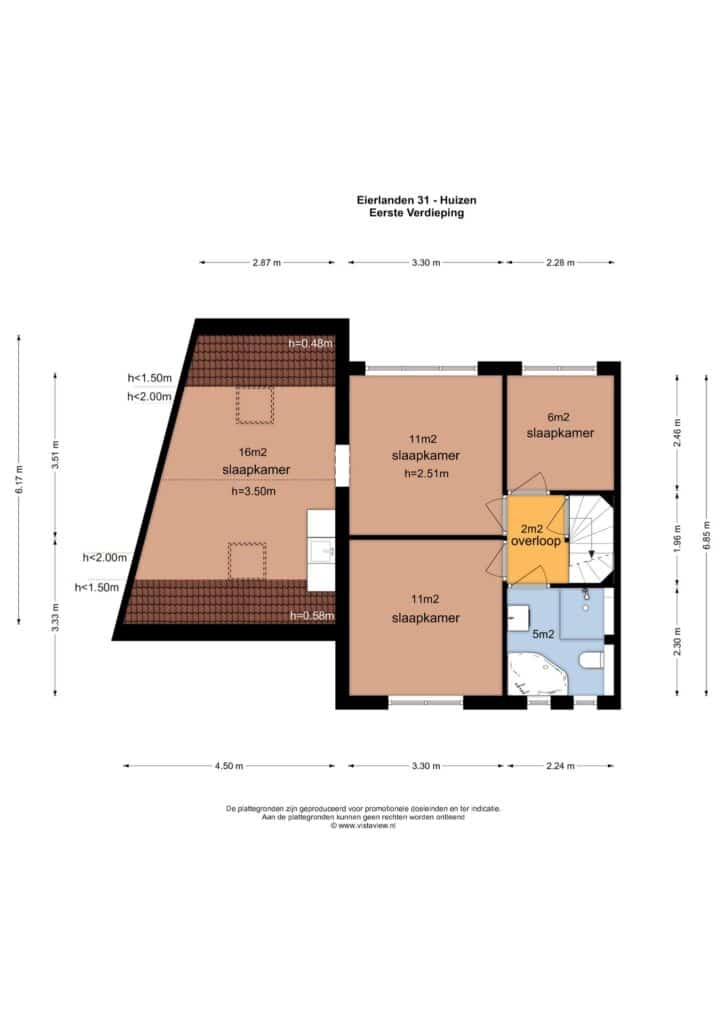 Plattegrond 5, Eierlanden 31