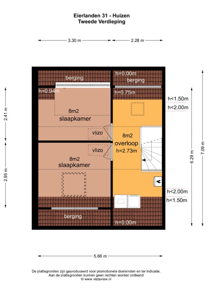 Plattegrond 6, Eierlanden 31