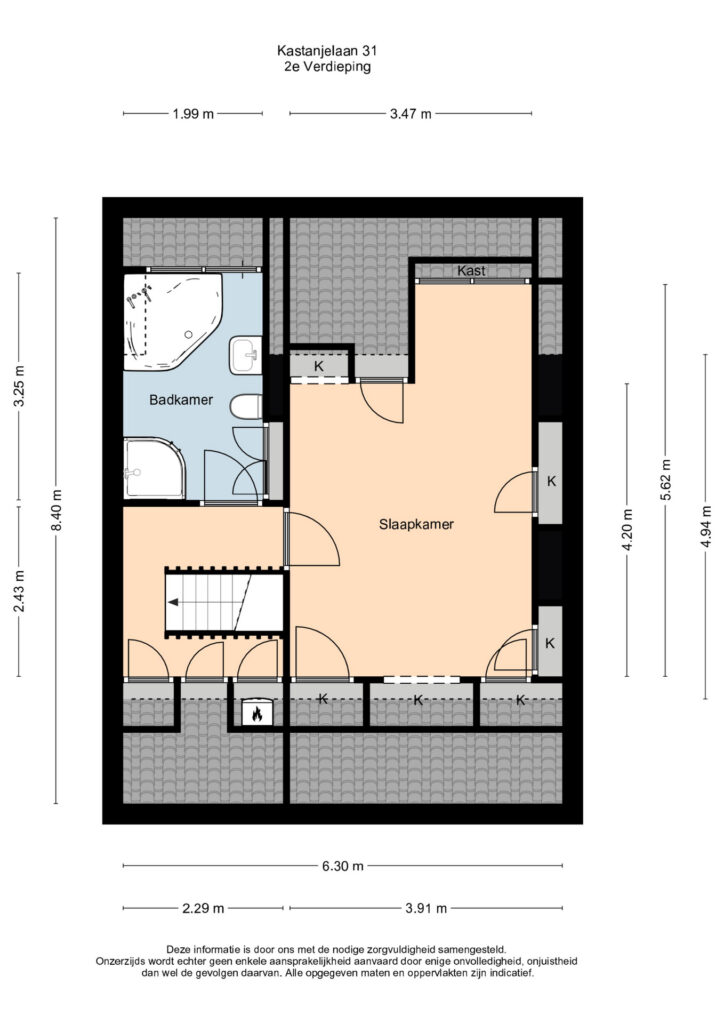 Plattegrond 5, Kastanjelaan 31