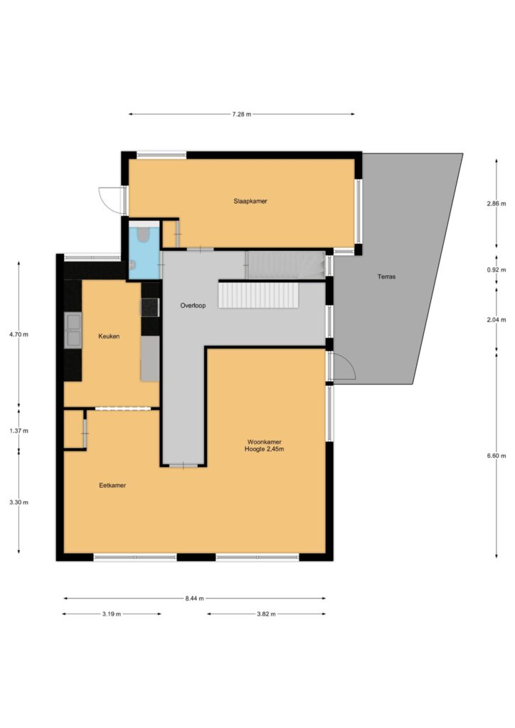 Plattegrond 2, Emmastraat 11A