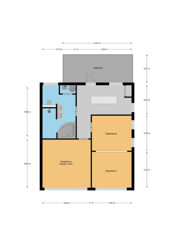 Plattegrond 3, Emmastraat 11A