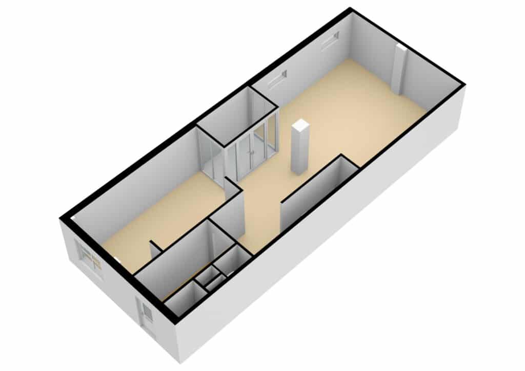 Plattegrond 3, Herenstraat 64C