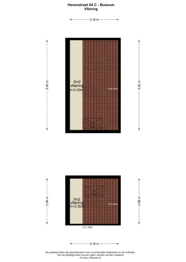 Plattegrond, Herenstraat 64C