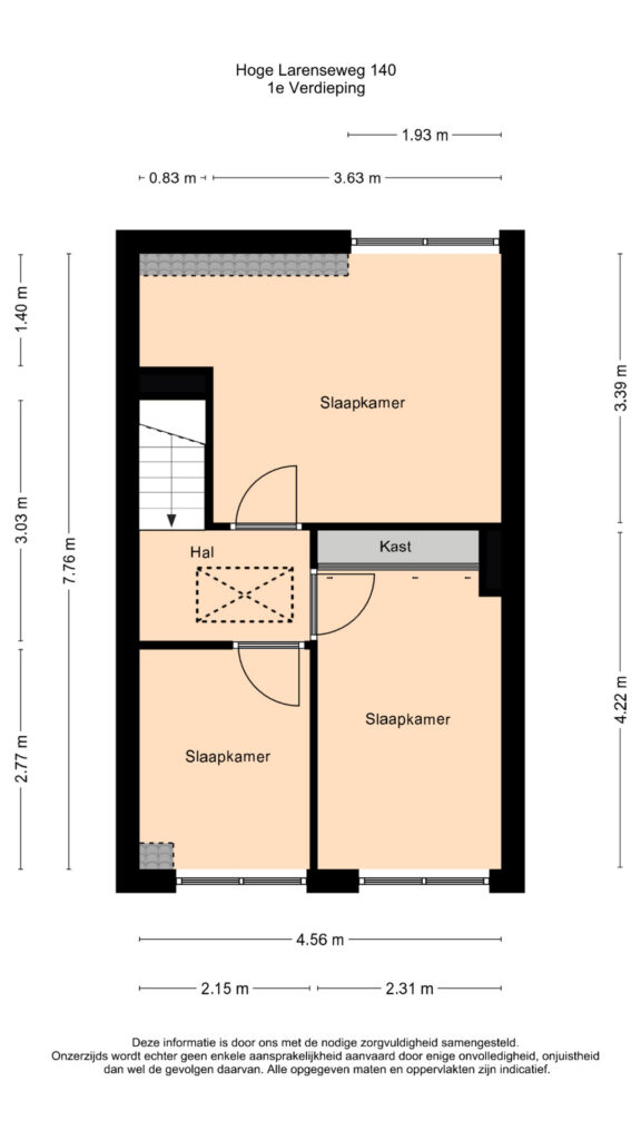 Plattegrond 5, Hoge Larenseweg 140
