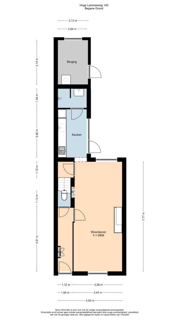 Plattegrond 4, Hoge Larenseweg 140