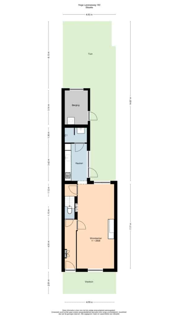Plattegrond 2, Hoge Larenseweg 140