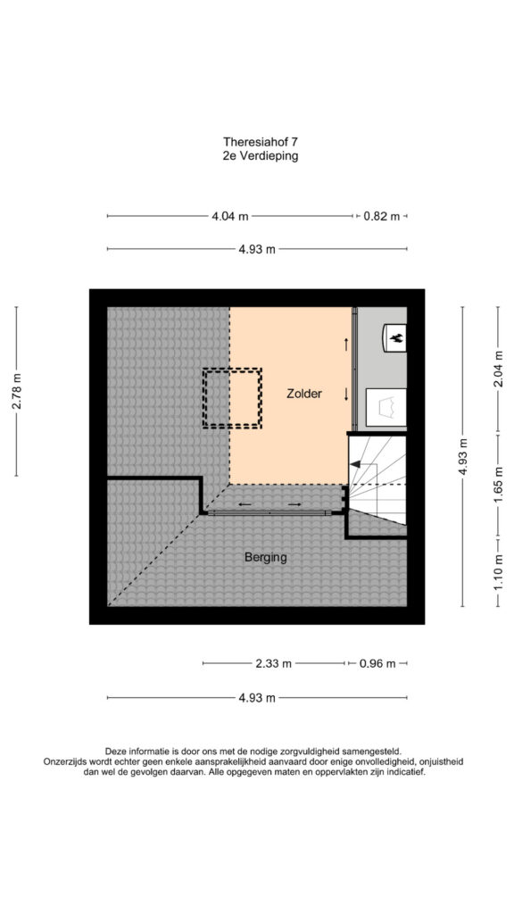 Plattegrond 3, Theresiahof 7
