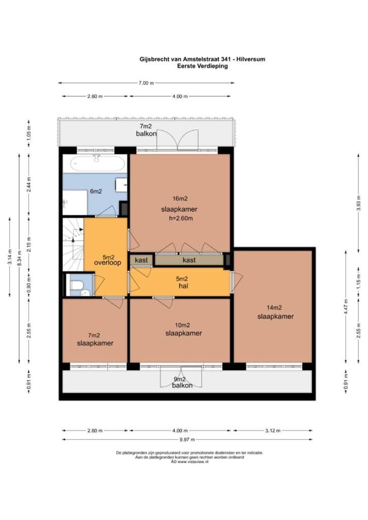 Plattegrond 4, Gijsbrecht van Amstelstraat 341