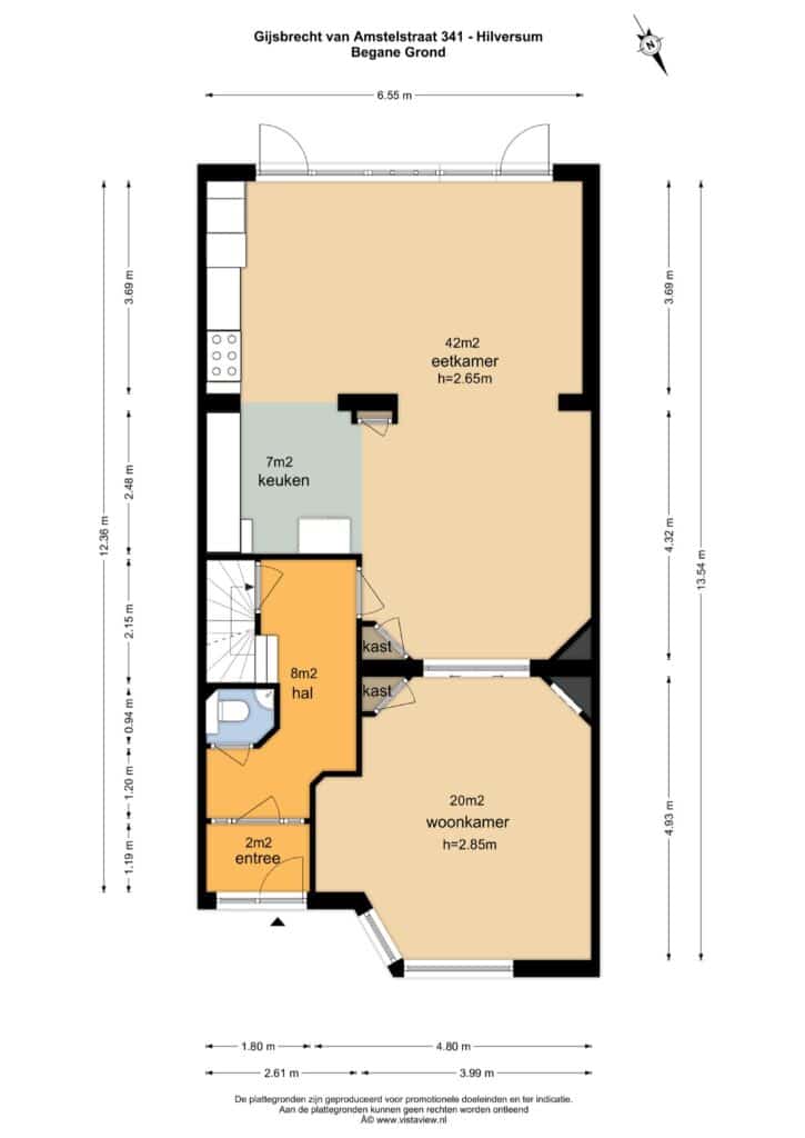 Plattegrond 3, Gijsbrecht van Amstelstraat 341