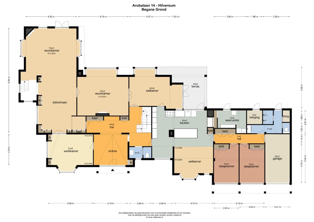 Plattegrond 8, Arubalaan 14
