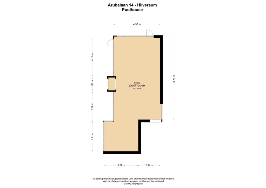 Plattegrond 6, Arubalaan 14