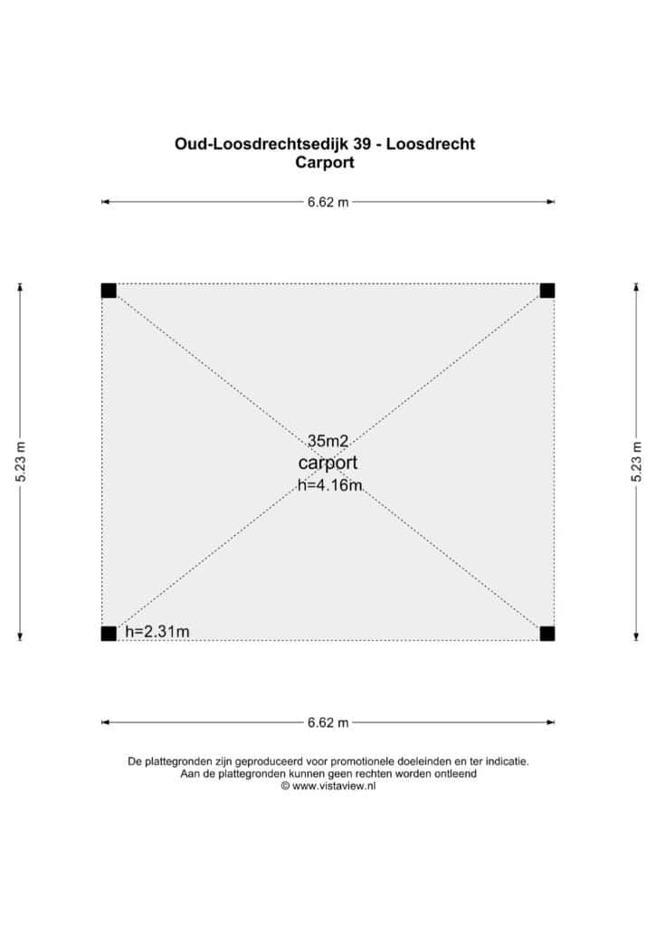 Plattegrond, Oud-Loosdrechtsedijk 39