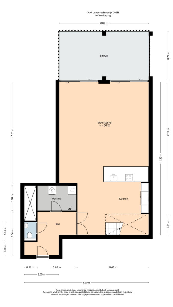 Plattegrond 3, Oud-Loosdrechtsedijk 203b