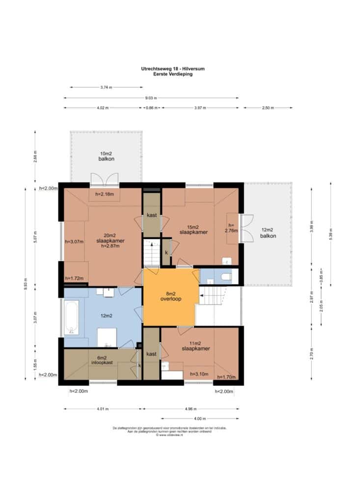 Plattegrond 3, Utrechtseweg 18