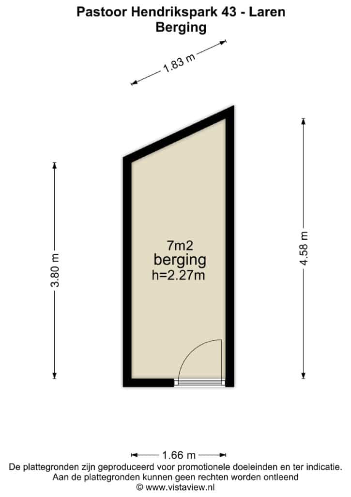 Plattegrond 2, Pastoor Hendrikspark 43