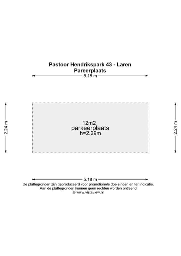 Plattegrond 5, Pastoor Hendrikspark 43