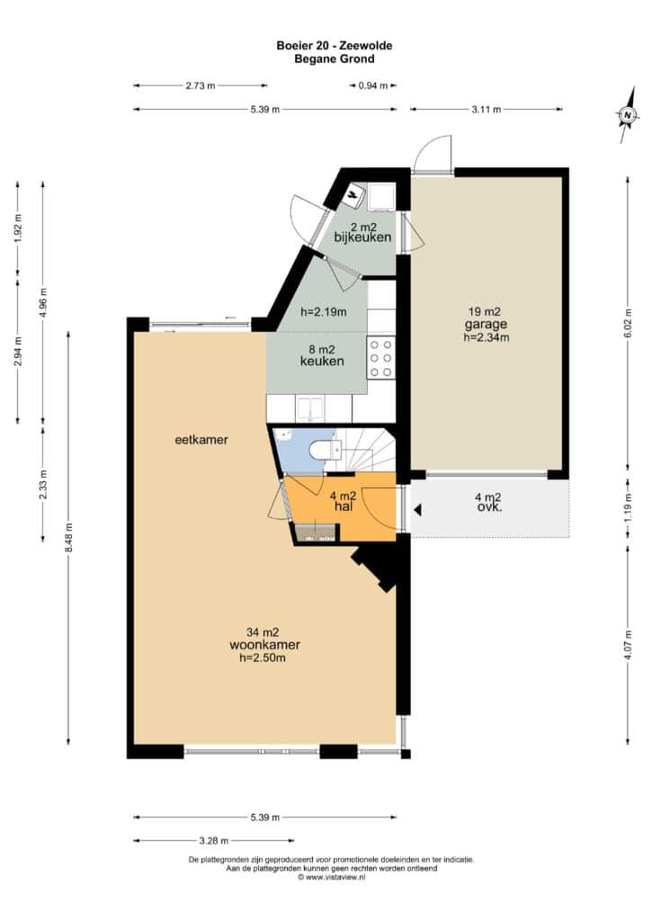 Plattegrond, Boeier 20