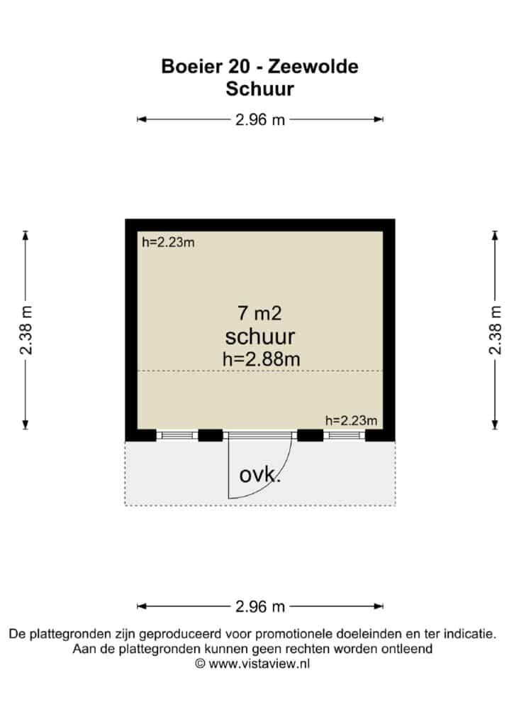 Plattegrond 3, Boeier 20