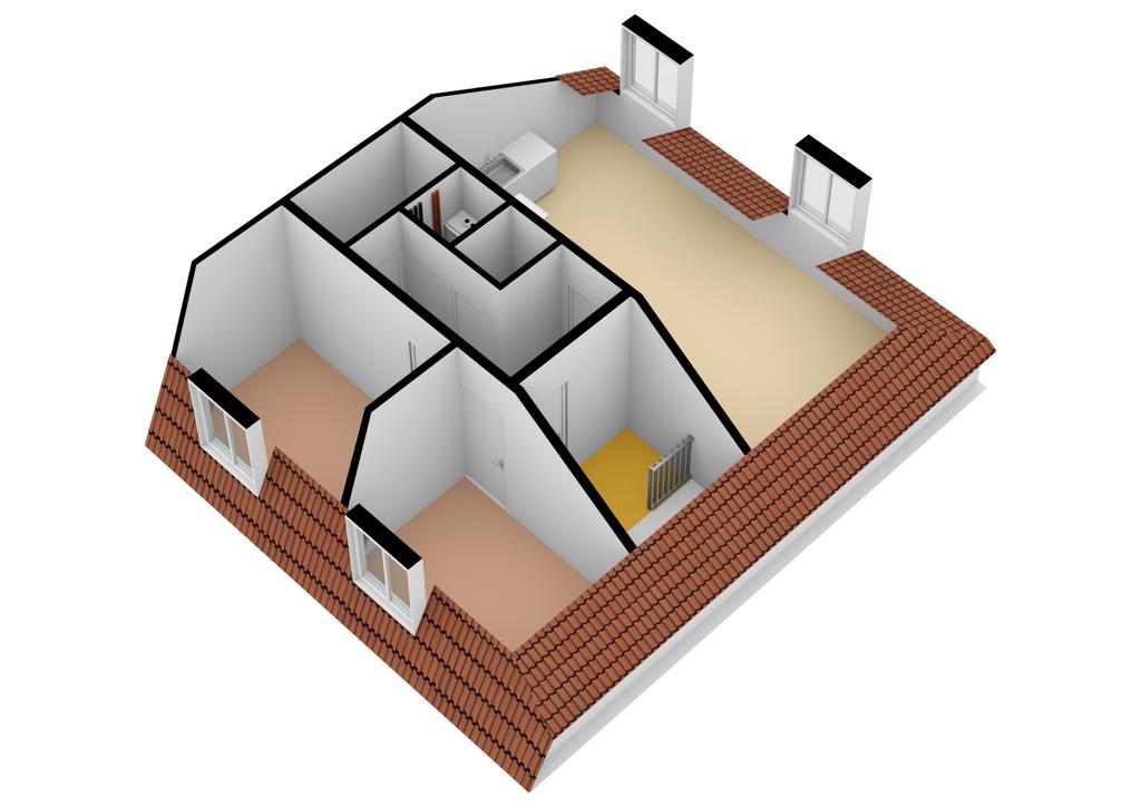 Plattegrond 3, Kerkstraat 4B