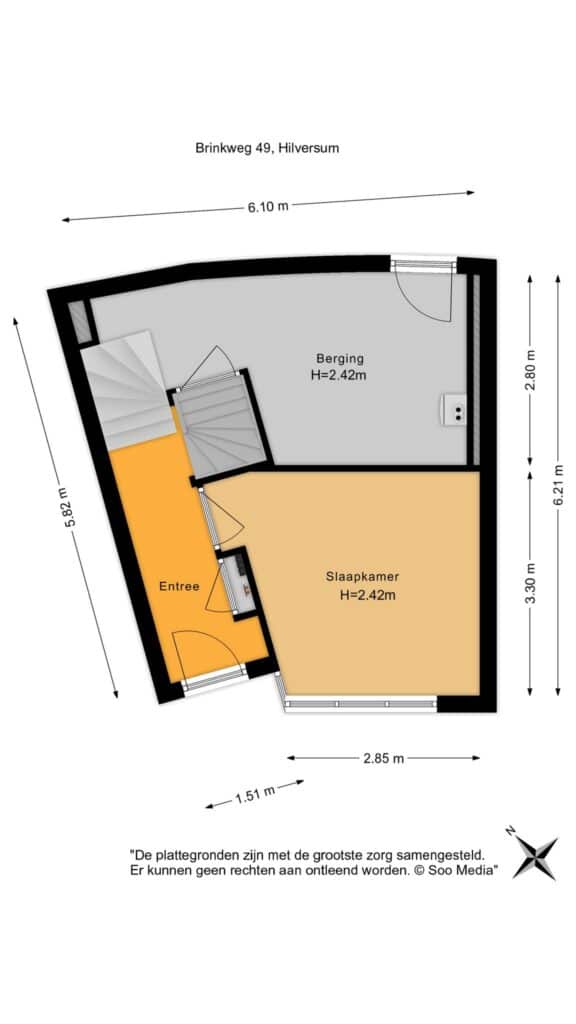 Plattegrond, Brinkweg 49