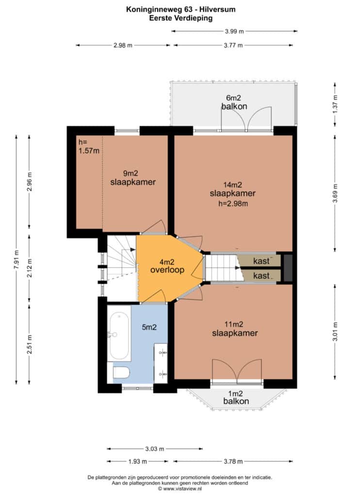Plattegrond 3, Koninginneweg 63