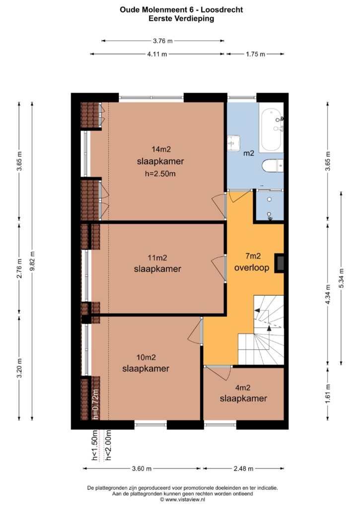 Plattegrond 2, Oude Molenmeent 6