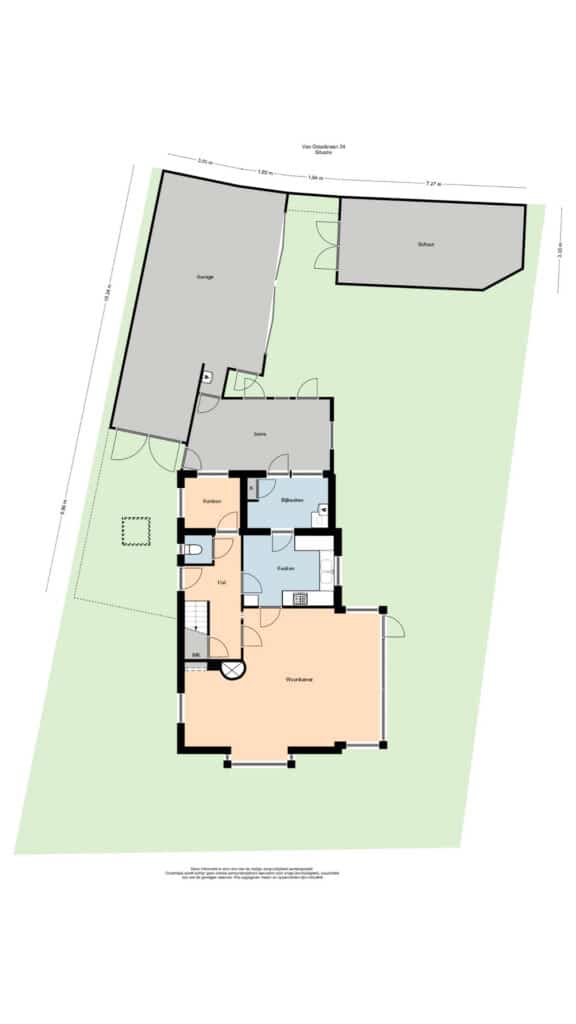 Plattegrond 2, van Ostadelaan 34