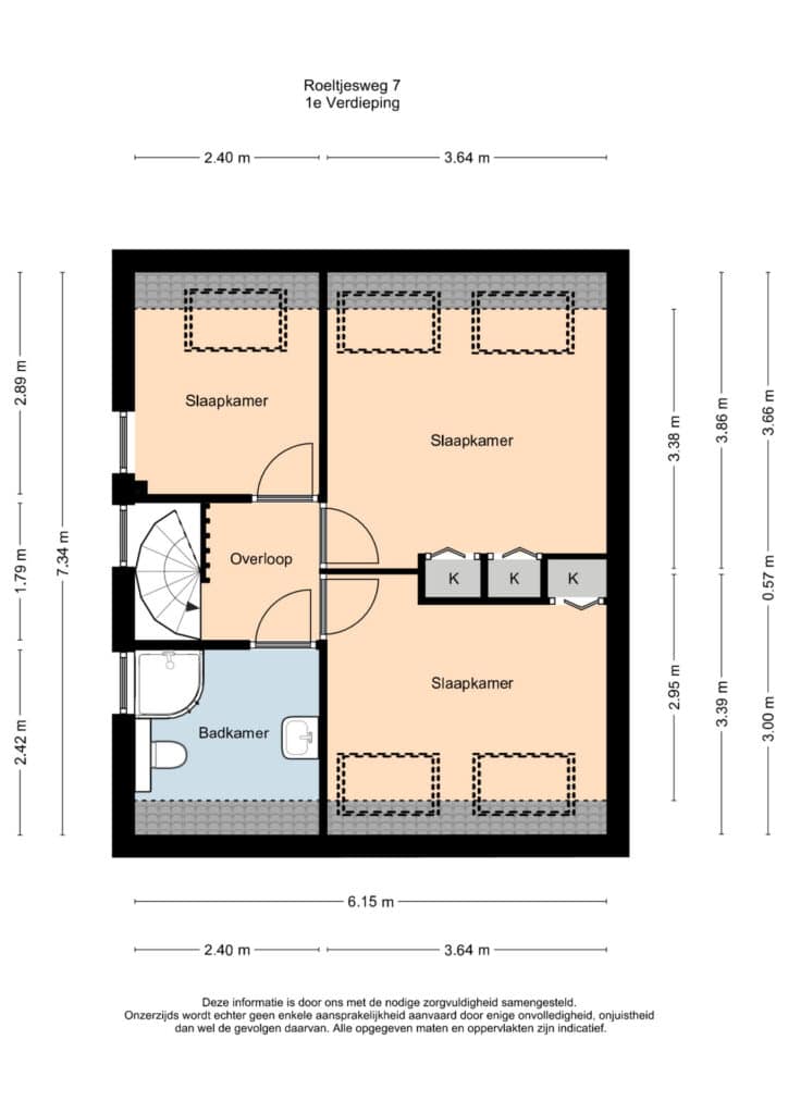 Plattegrond 8, Roeltjesweg 7