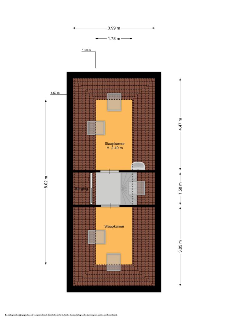 Plattegrond 3, Oud-Loosdrechtsedijk 205a