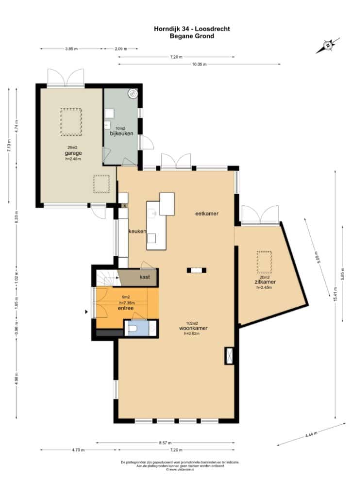 Plattegrond, Horndijk 34
