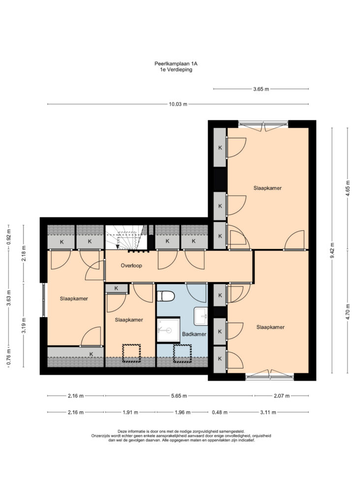 Plattegrond 4, Peerlkamplaan 1A