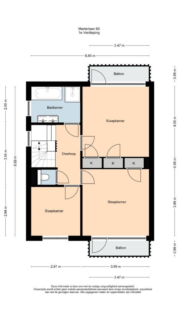 Plattegrond 5, Marterlaan 60